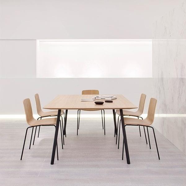 Viccarbe Прямоугольный стол в мдф Maarten sun-id-1453986 - Вид №1