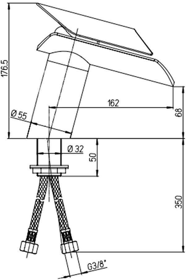 Paini Morgana 73PW205LZ смеситель для раковины - Вид №1