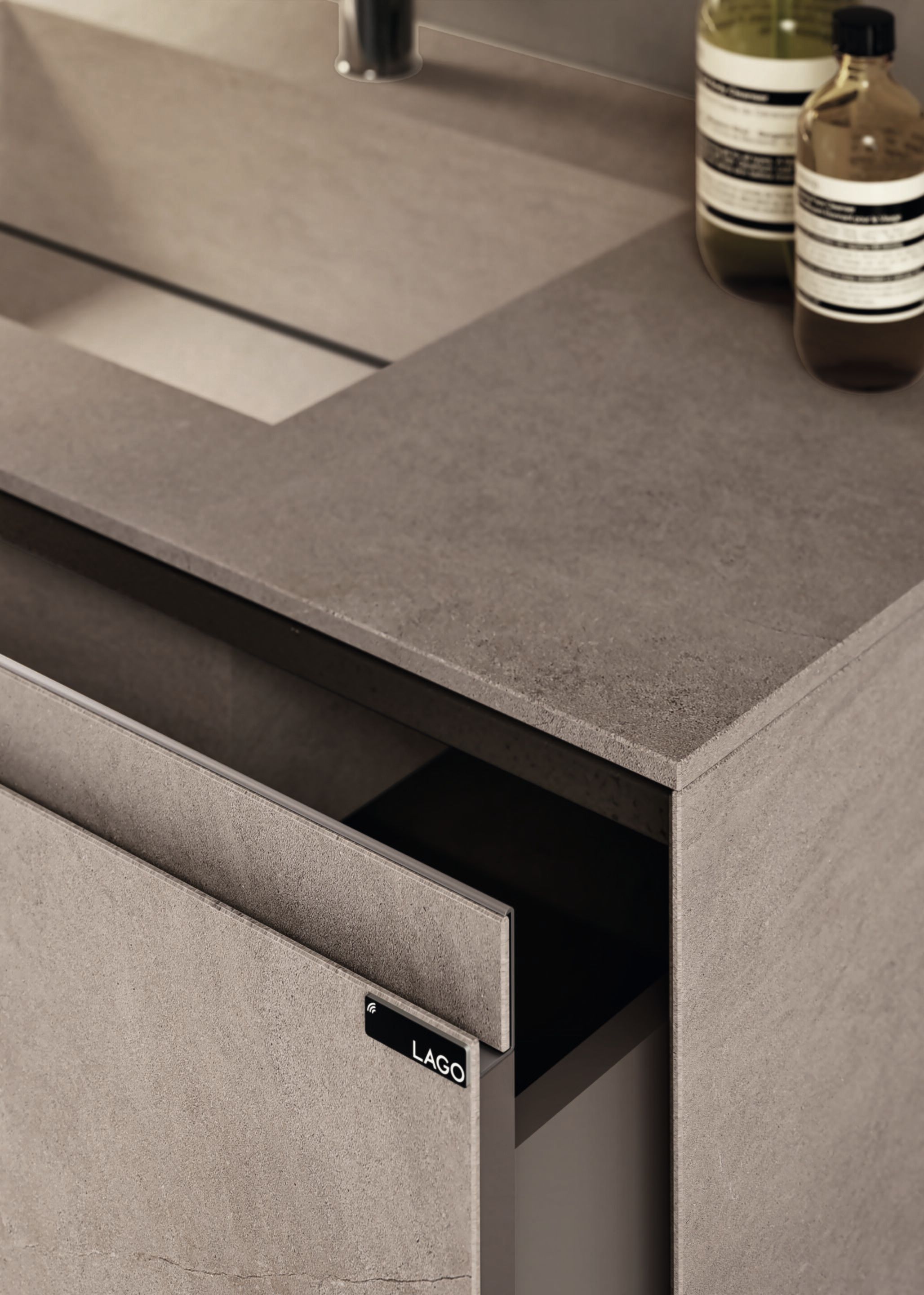 Встраиваемый прямоугольный умывальник MDI by INALCO® Lago KLIF ARCH-00139010 - Вид №6