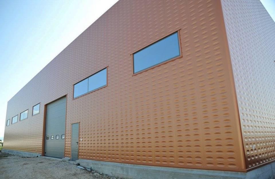 Изолированная металлическая панель для фасада ELCOM SYSTEM ТЕРМОПАРЕТЫ® ARCH-00151976 - Вид №3