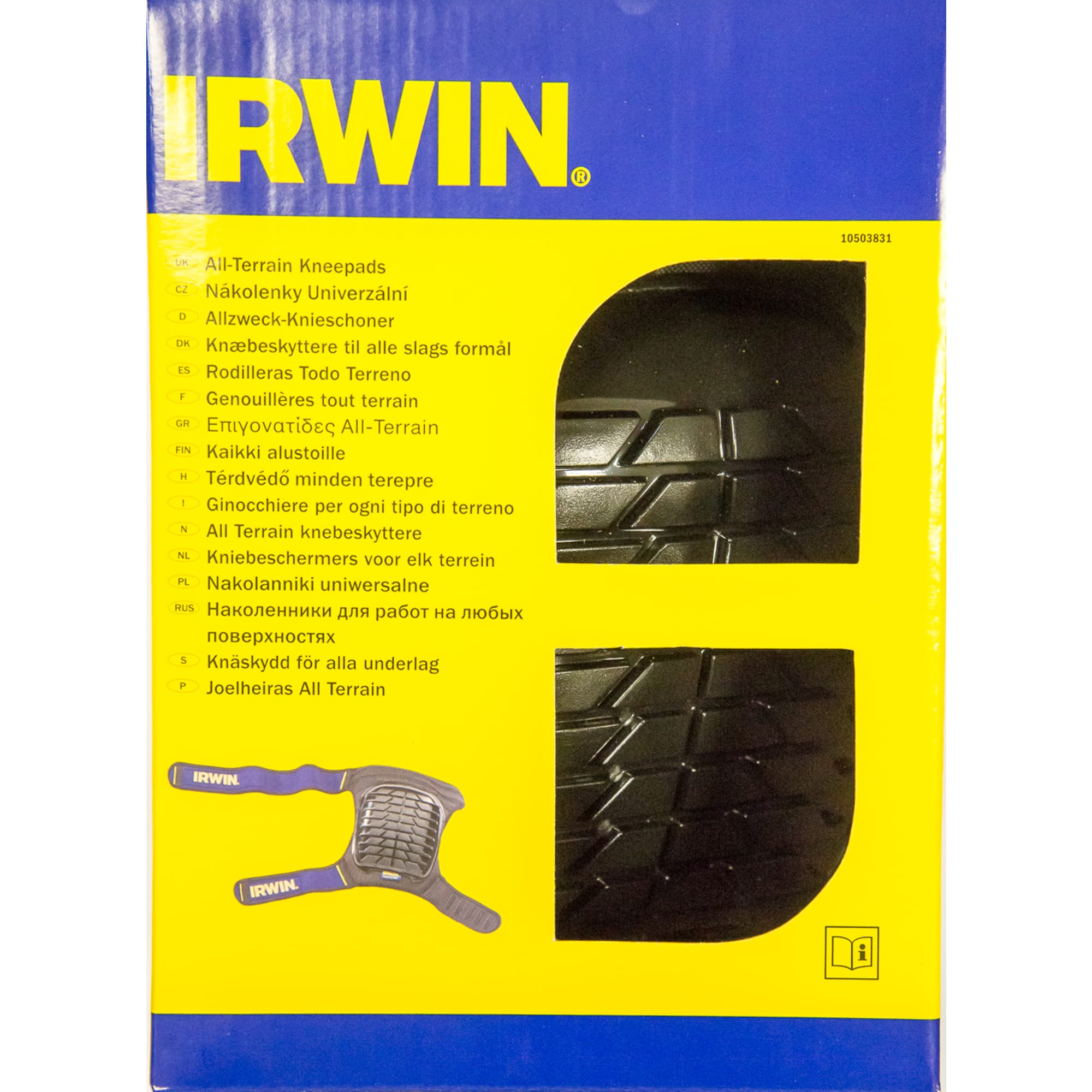 83684046 Наколенники профессиональные Irwin, пена, 2 шт Santreyd  - Вид №1