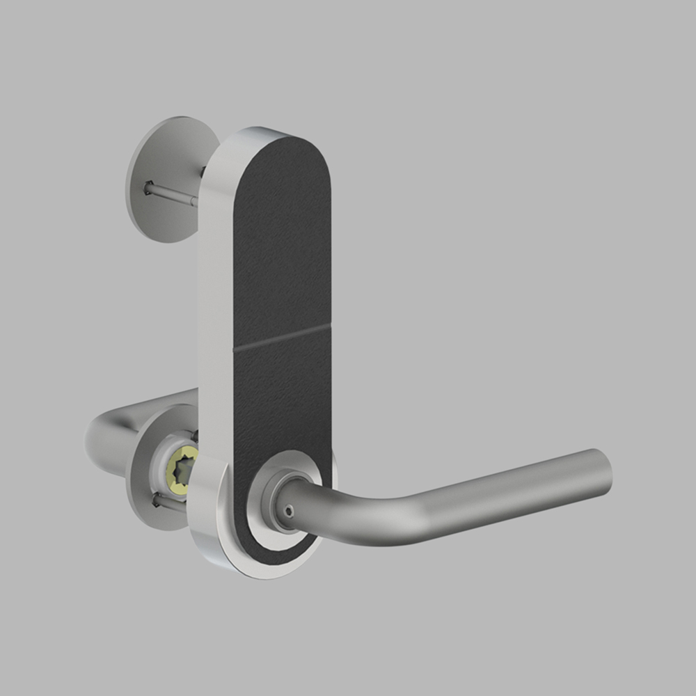 14276002921 Нажимная ручка L для электронного замка SimonsVoss, SKAd line Knud Holscher 