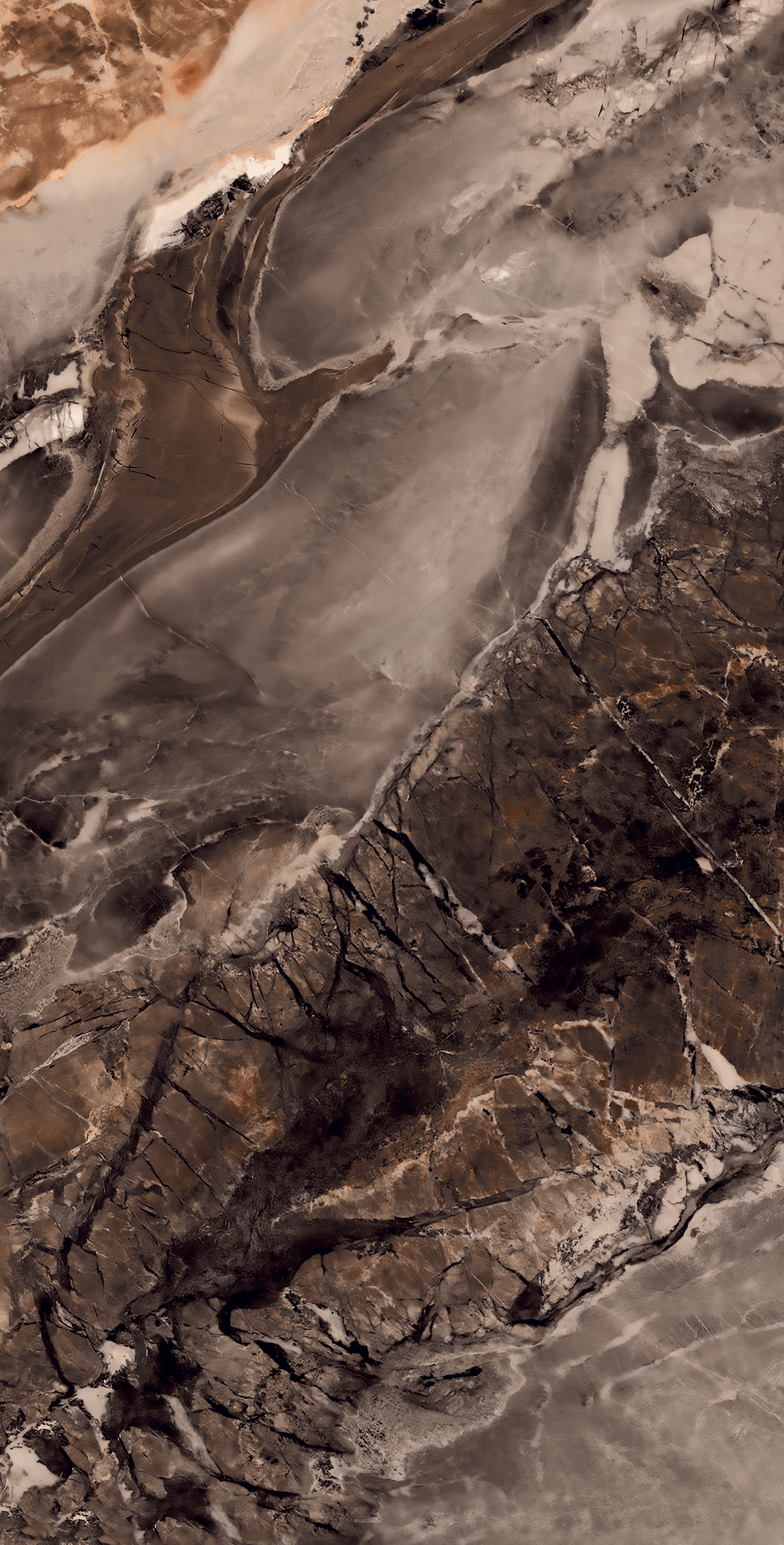 MONACO BROWN — Керамогранит с эффектом мрамора HG2012-A Arcadia Ceramica - Вид №1