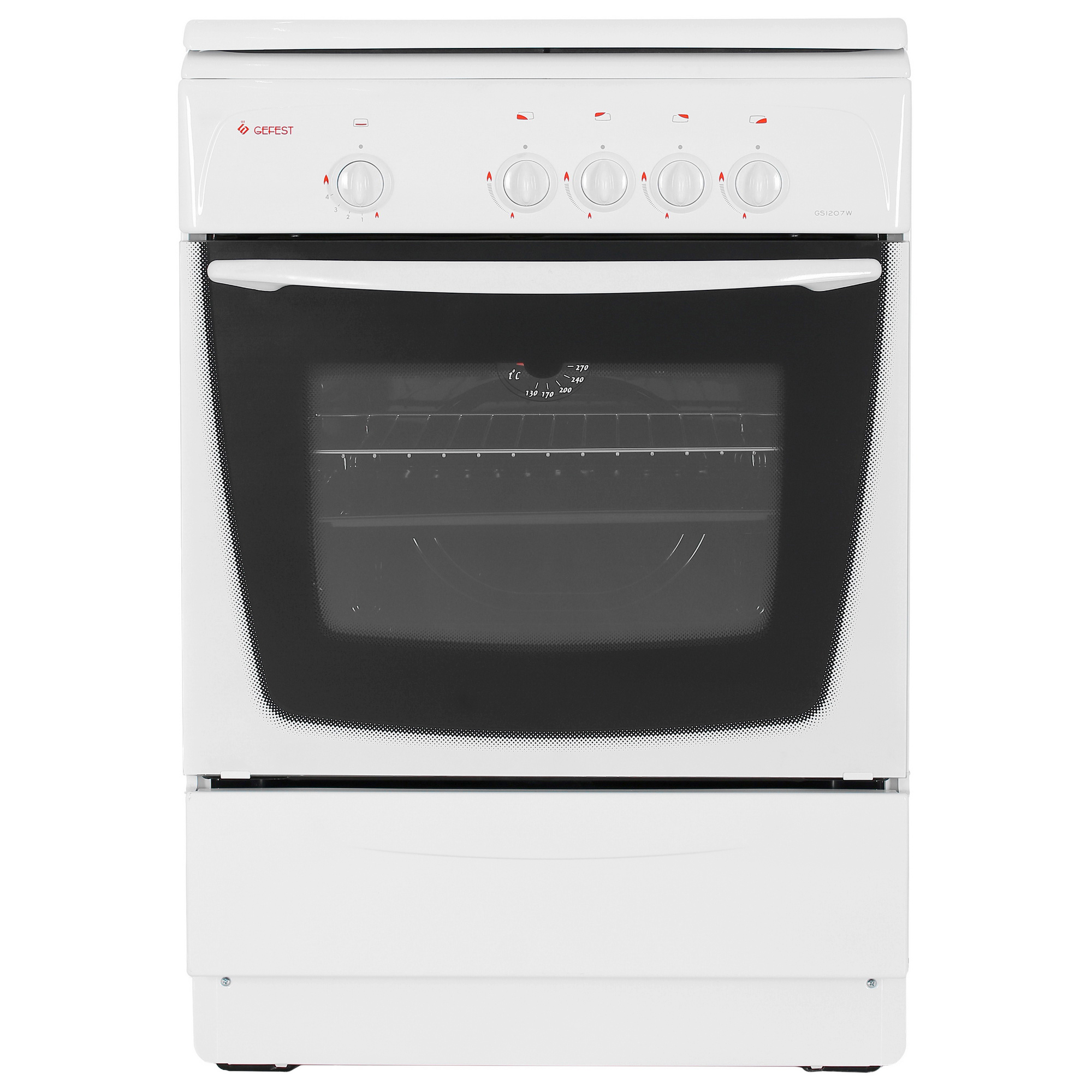 1247909 Газовая плита Gefest GS 1207 W белый STDN-0012249