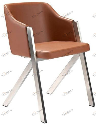Angel Cerdá Стул из кожзаменителя с подлокотниками New chair 4037 f3202 Angel Cerda