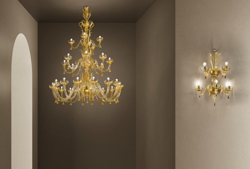 Sylcom Настенный светильник из стекла Foscari 1524 - Вид №2