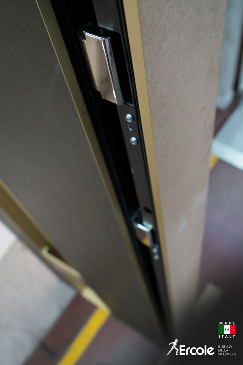 Ercole Бронированная поворотная дверь из керамогранита и латуни sun-id-1426281 - Вид №7