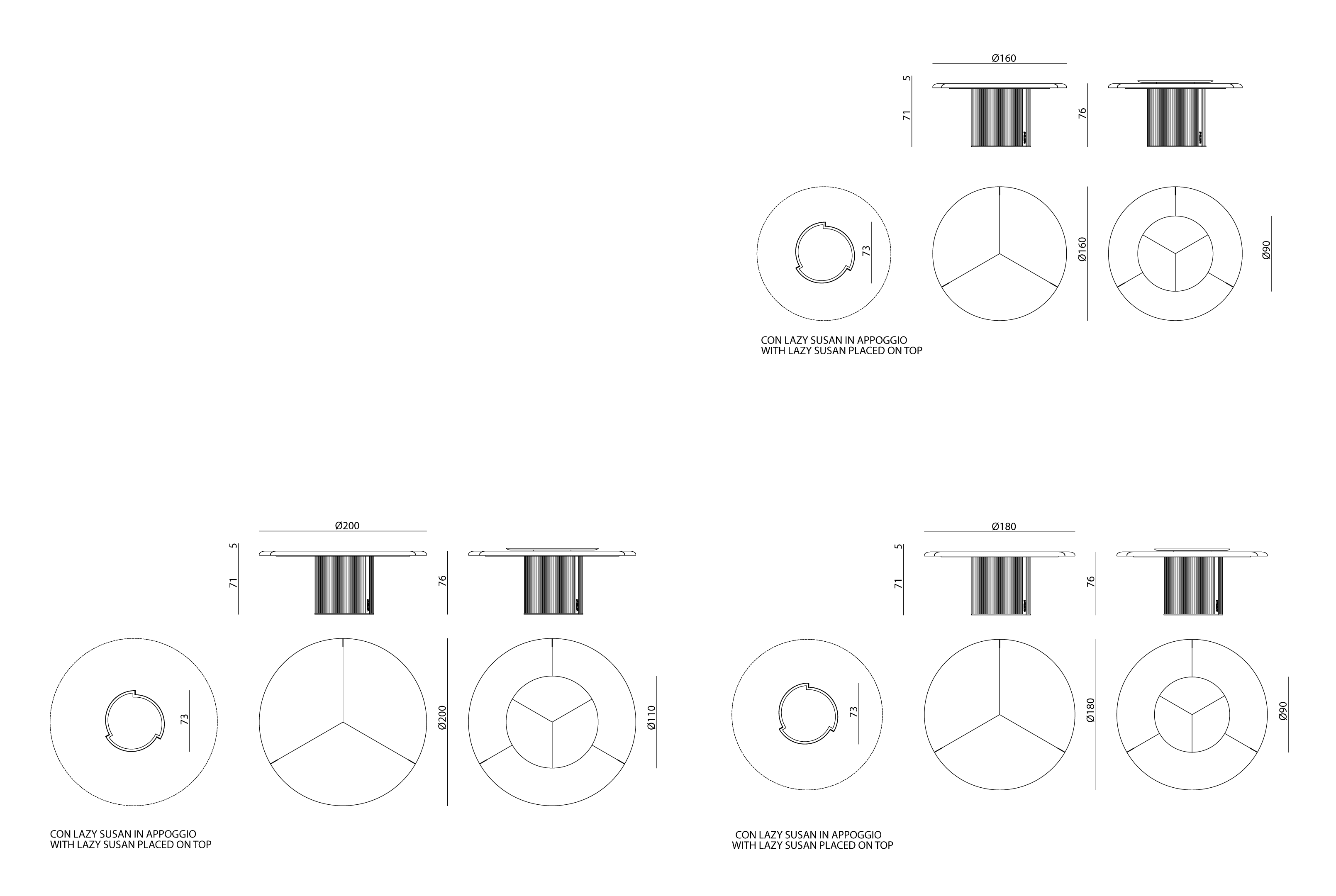 Lyrique Обеденный стол Visionnaire  - Вид №4