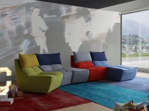 Ткань диван