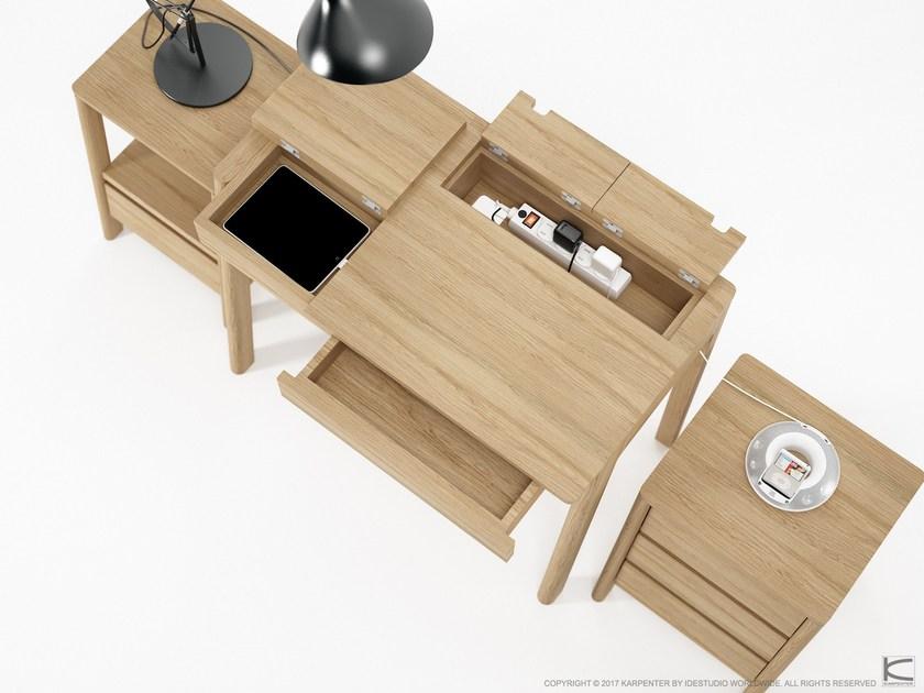 KARPENTER Прямоугольный деревянный стол с ящиками Circa17 sun-id-1394573 - Вид №8