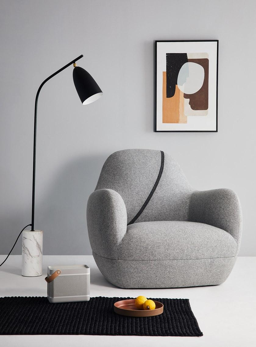 Grado Design Кресло из ткани с подлокотниками  Bud-sf-01s  - Вид №2