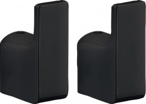 PI27(14) Gedy G-Pirenei, пара крючков, цвет черный матовый