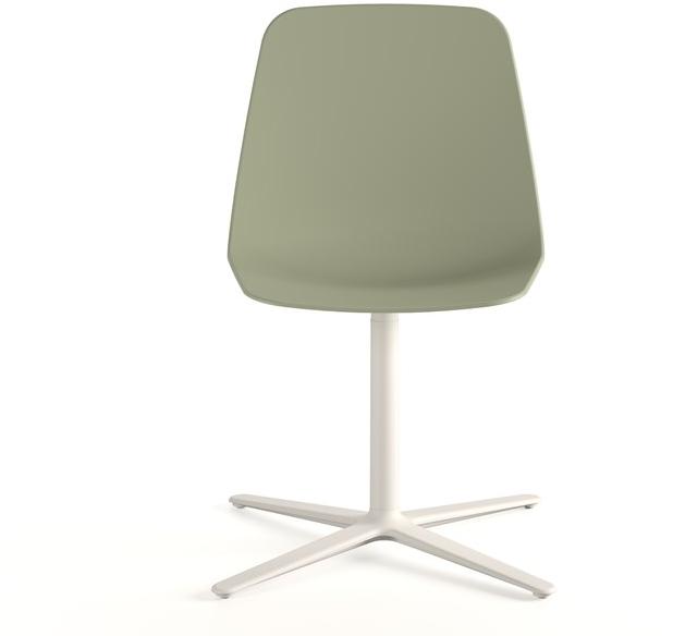 Viccarbe Вращающееся кресло из полипропилена с 4-мя спицами Maarten plastic sun-id-1460932 - Вид №3