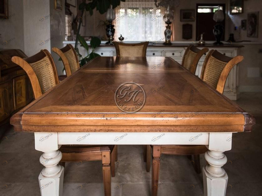 GH LAZZERINI Прямоугольный деревянный стол на заказ sun-id-1356132