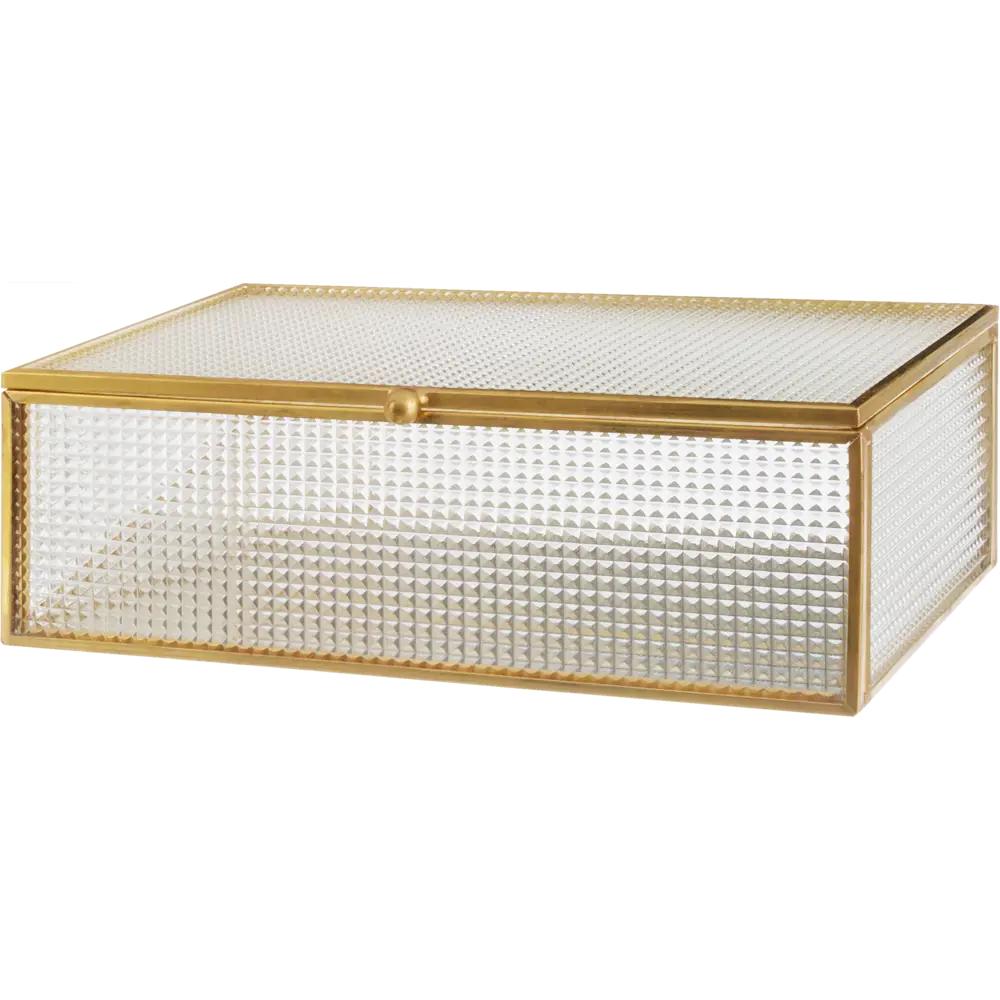 Шкатулка Atmosphera 20HX-013M стекло/металл 84463015 STLM-2122165 