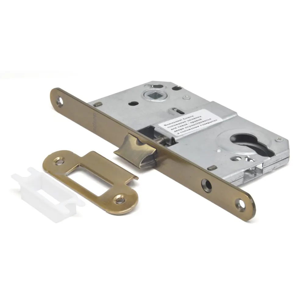 EDSON Защёлка под ключ металлическая EDS-50-85 для входных и межкомнатных дверей 81964453 STLM-0015700 - Вид №1