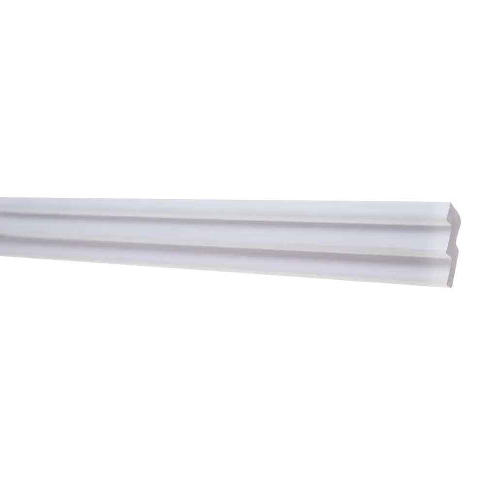 Плинтус потолочный полистирол для натяжного потолка Modern-1 Kz белый 20x30x2000 мм Santreyd STLM-2004912