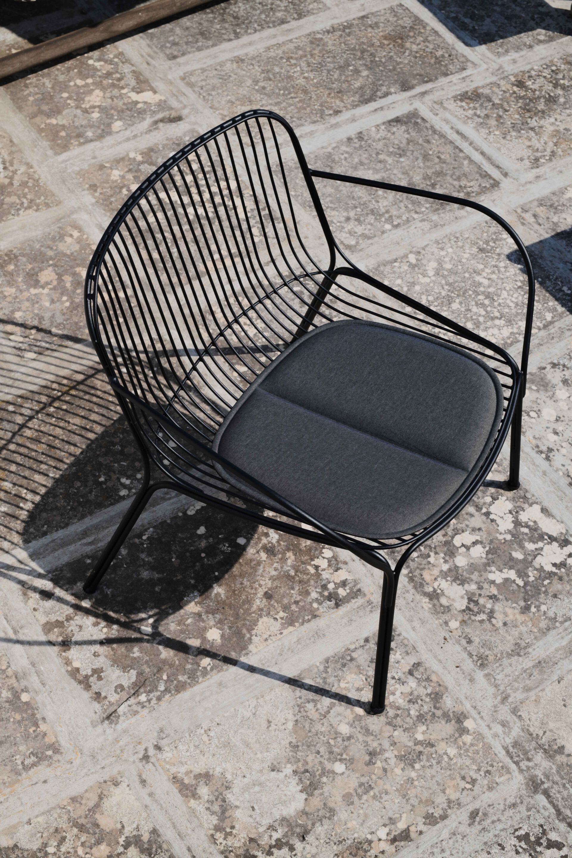 Садовое кресло из оцинкованной стали с подлокотниками Kartell Hiray ARCH-00023040 - Вид №24