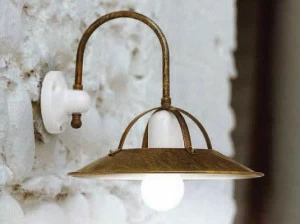 Aldo Bernardi Настенный светильник из латуни с фиксированным кронштейном Postiglione