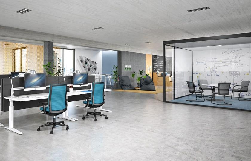 König Neurath Офисное кресло на 5 спиц с подлокотниками на колесиках Okay ii sun-id-1485041 - Вид №4