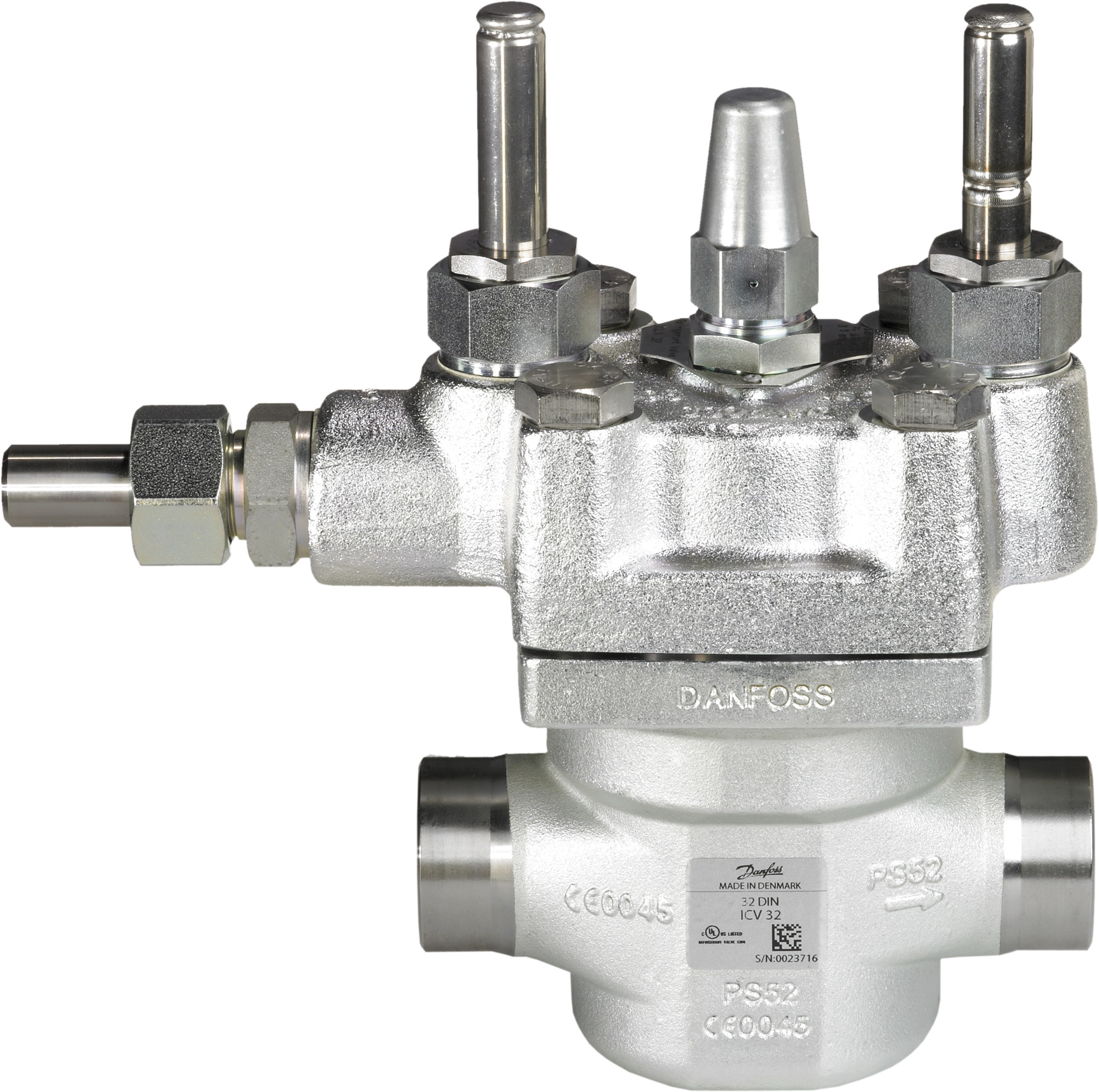 Danfoss ICLX — двухступенчатые клапаны ICLX 65 (D 65) Клапан соленоидный 027H6040  - Вид №6