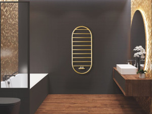 Настенный стальной полотенцесушитель