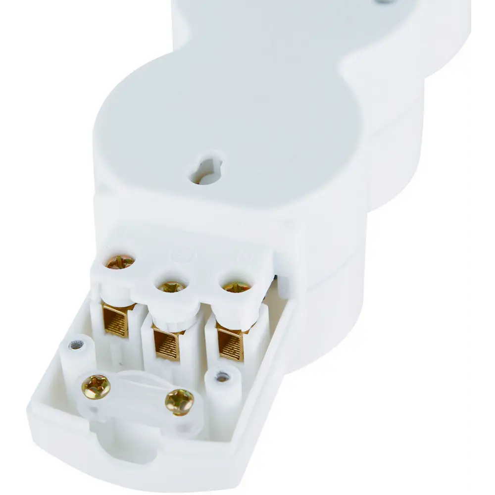 Колодка для удлинителя DUWI с 4 розетками и защитными шторками 84722202 STLM-1108850 - Вид №3