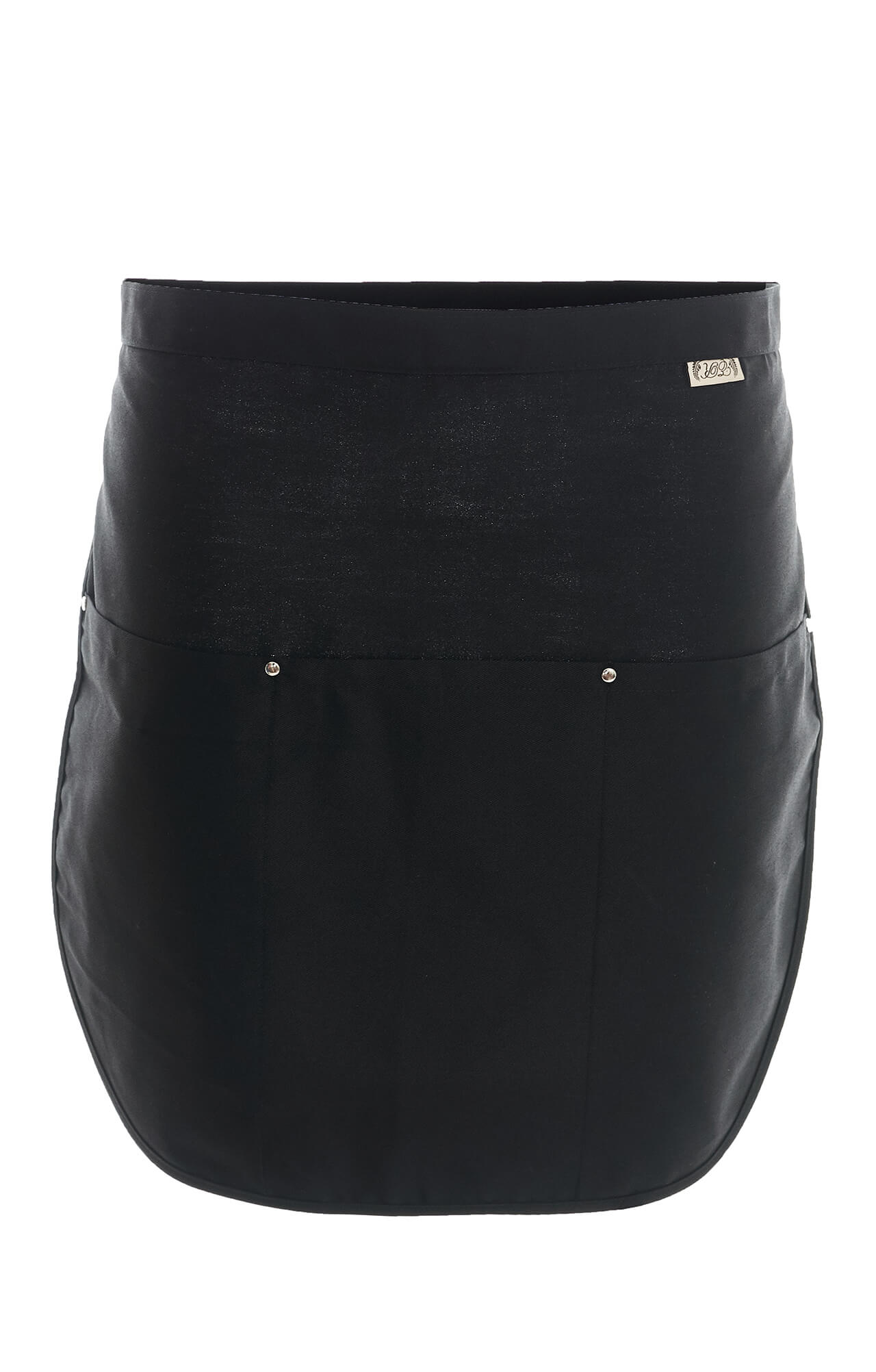 59987 Фартук  укороченный, цвет black RICON  Одежда для официантов  размер  - Вид №2