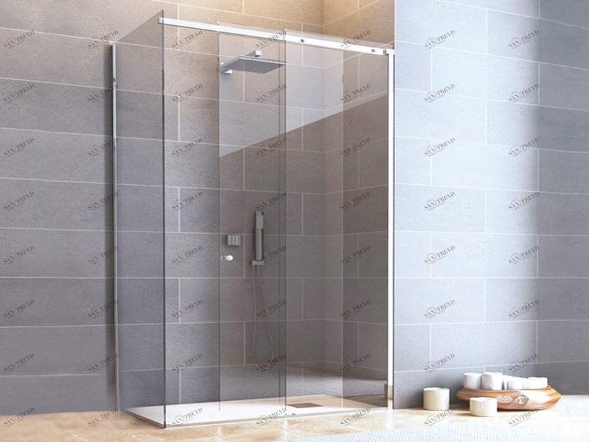 Metalglas Bonomi Комплект для душевой кабины из нержавеющей стали  Bx-1510 