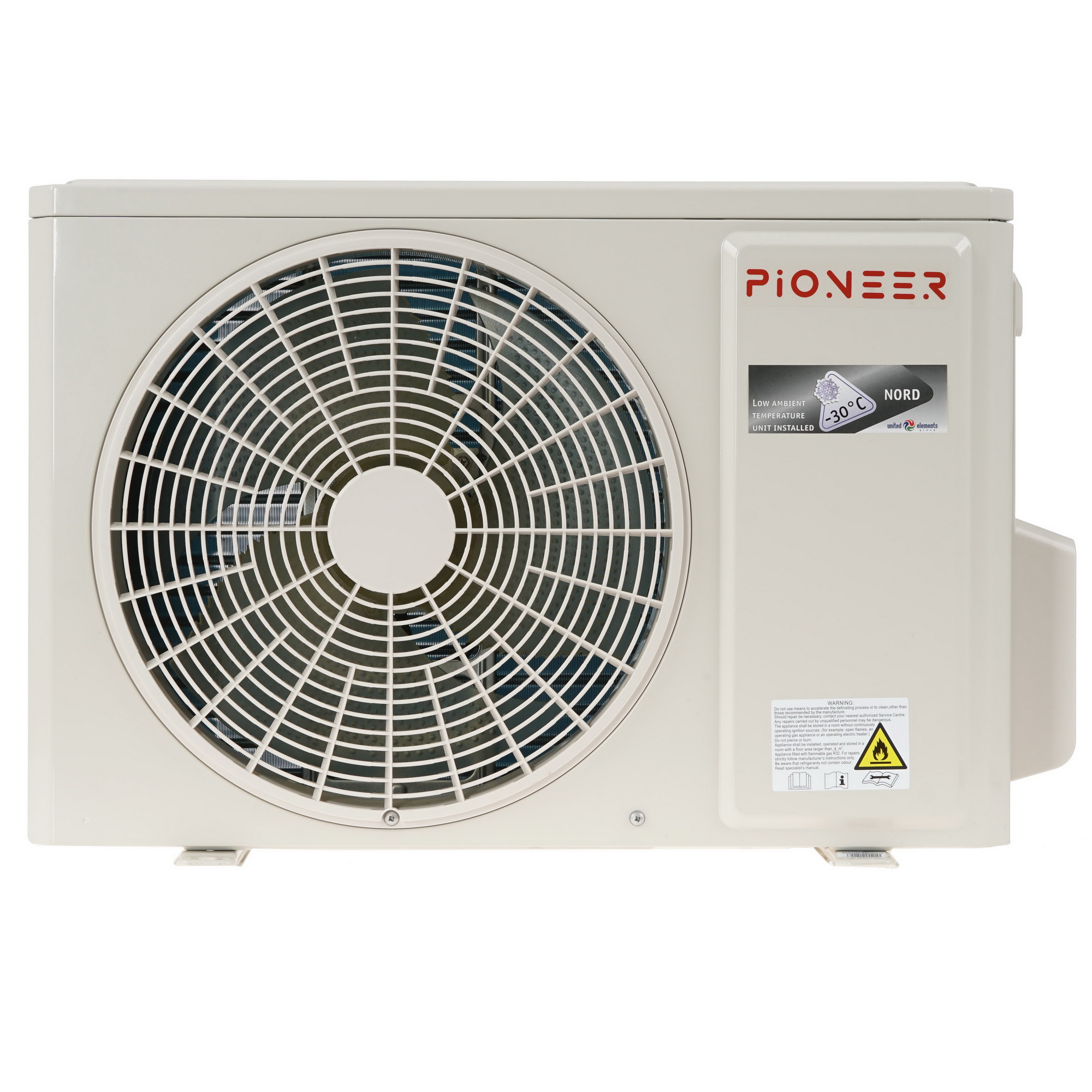 9969178 Кондиционер настенный сплит-система Pioneer KFRI20LW/KORI20LW Nord-30 белый STDN-0016573 - Вид №5