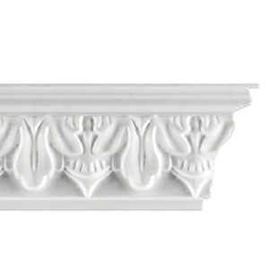 Плинтус потолочный инжекционный D 105/70 (50 шт. в упак.)