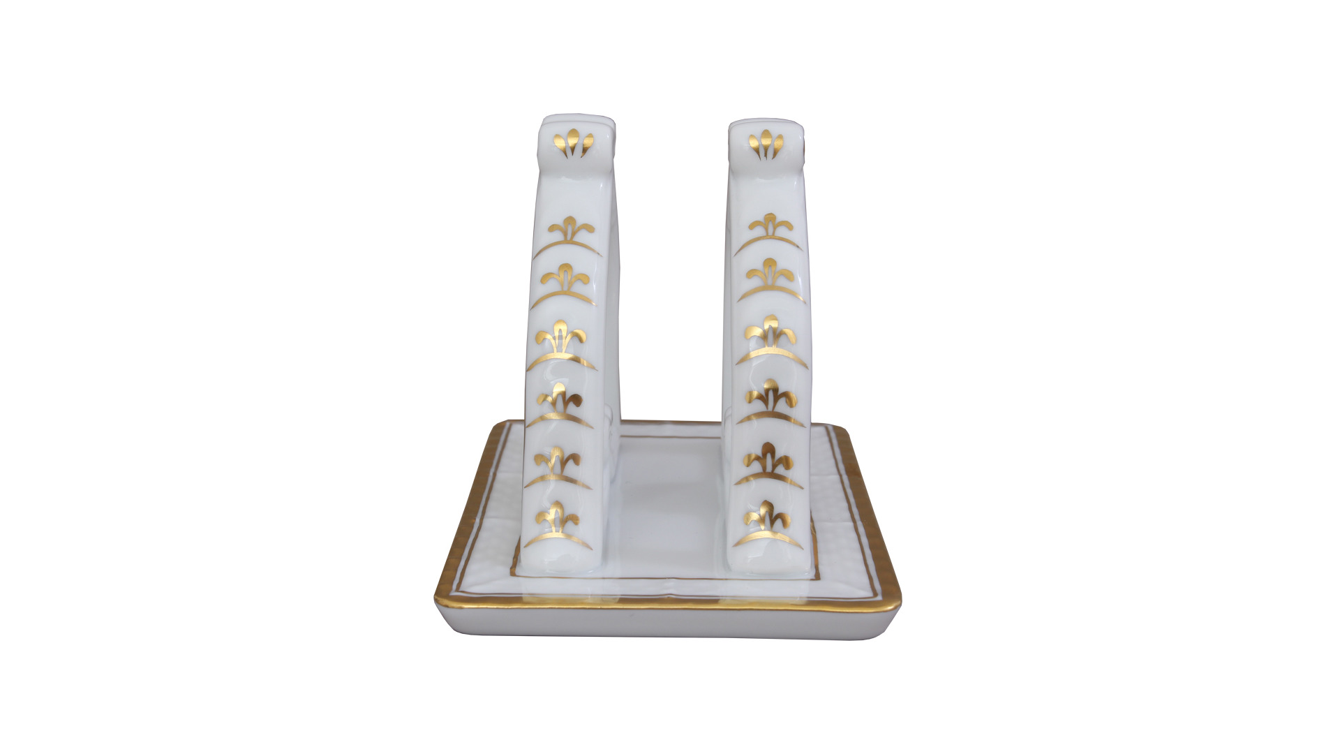 10639173 Herend Подставка для салфеток Herend "Ротшильд" 11см Фарфор, Керамика  - Вид №1