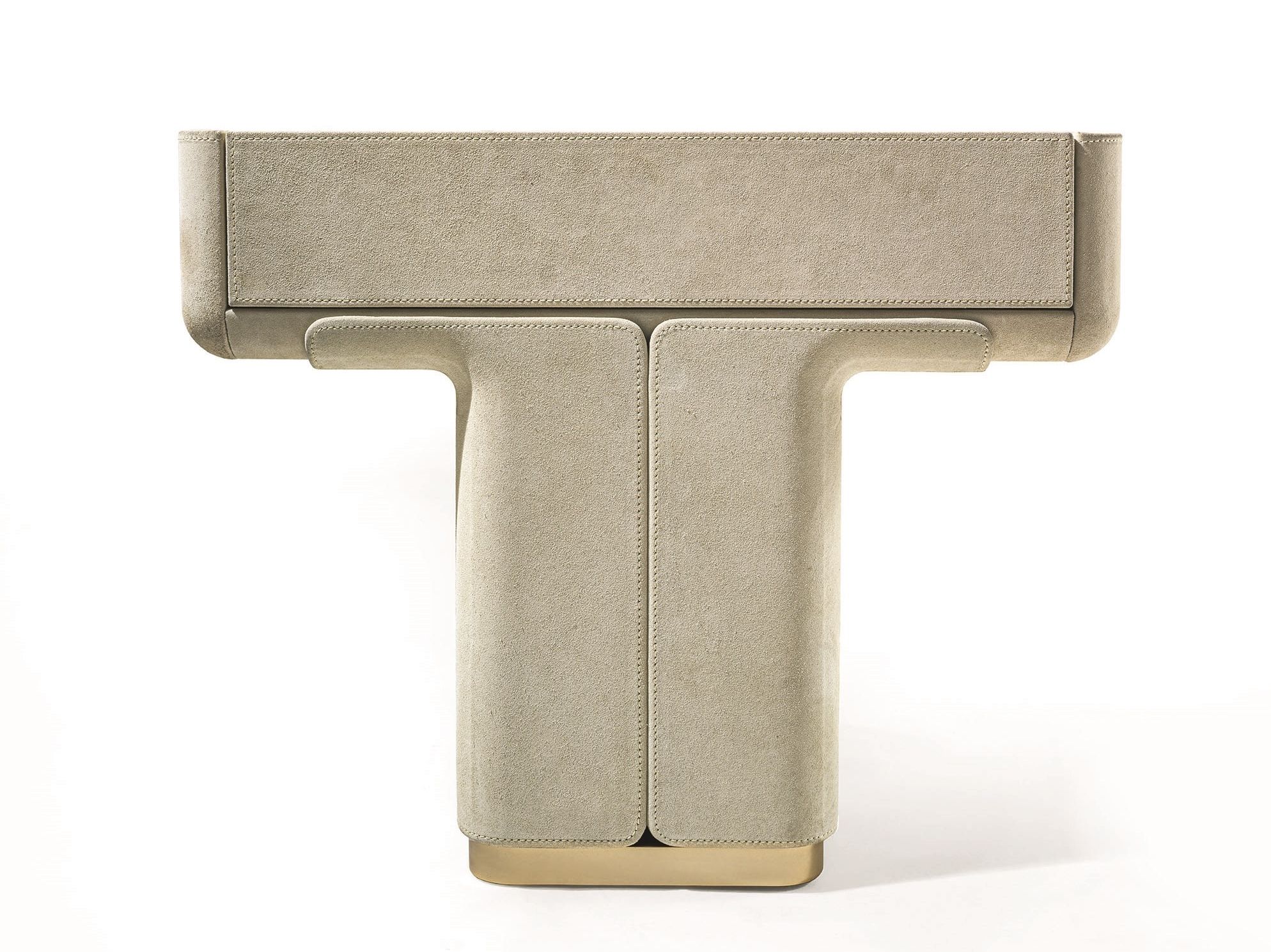 Кожаная тумбочка Longhi Loveluxe 2020-Sartoria collection ARCH-00096835 - Вид №1