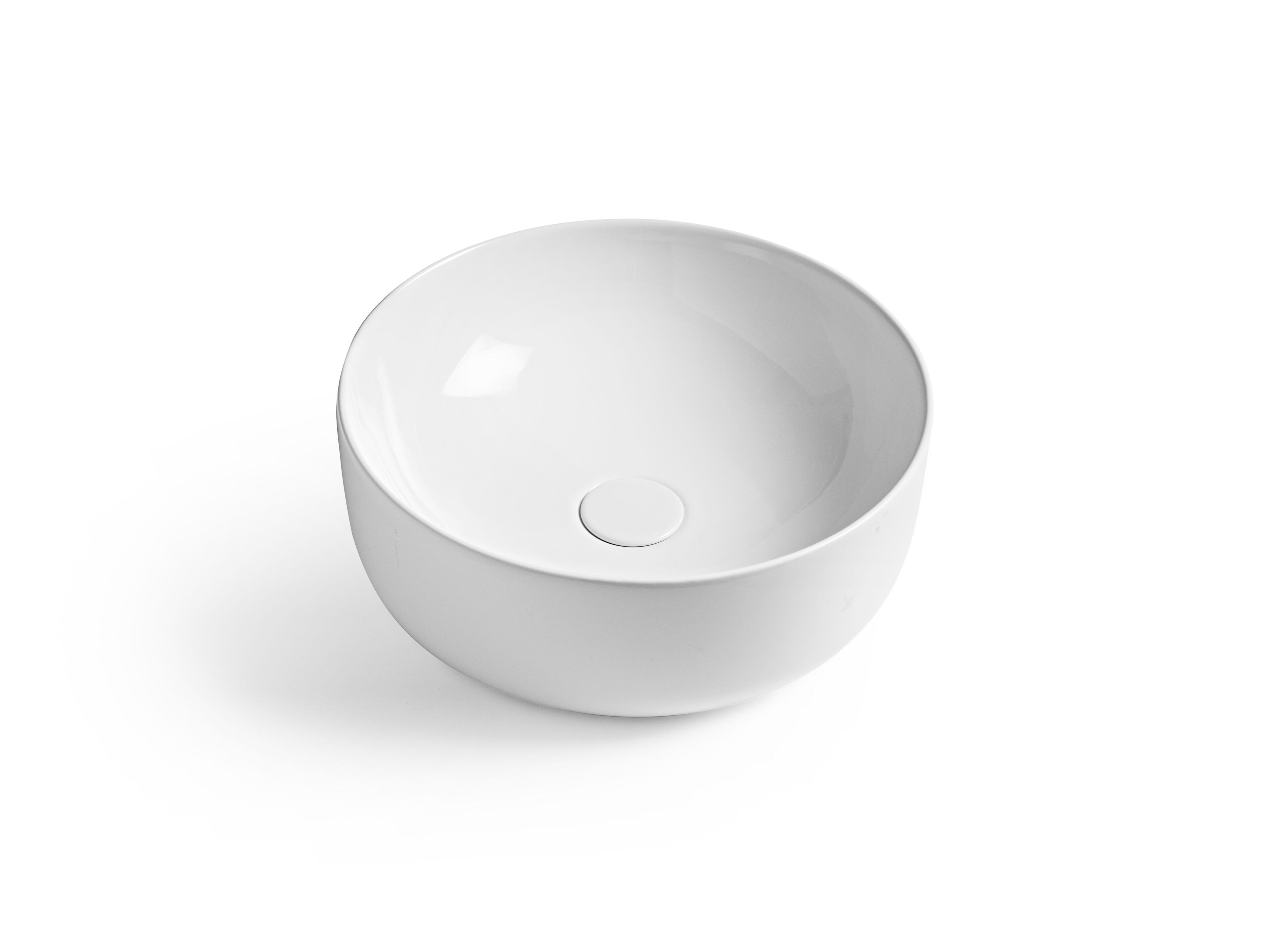 Керамическая столешница круглый умывальник COLAVENE чаши ARCH-00115289