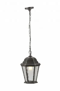 Уличный подвесной светильник Arte Lamp Genova A1205SO-1BS ARTE LAMP GENOVA 273031 Черный