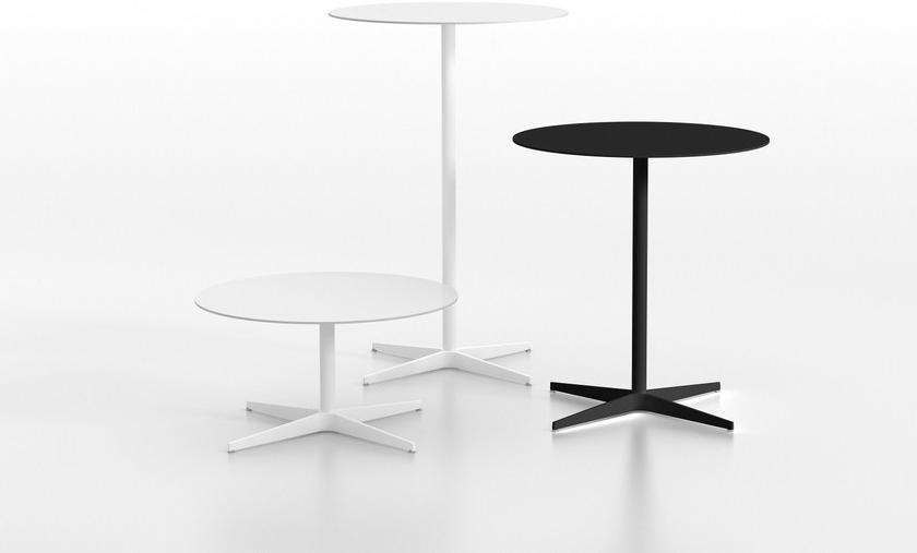 Viccarbe Круглый стол из МДФ с основанием 4 звезды Eli sun-id-1416816 - Вид №1