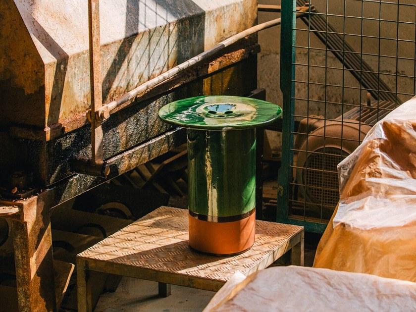 calma Табурет садовый низкий керамический sun-id-1347595 - Вид №3