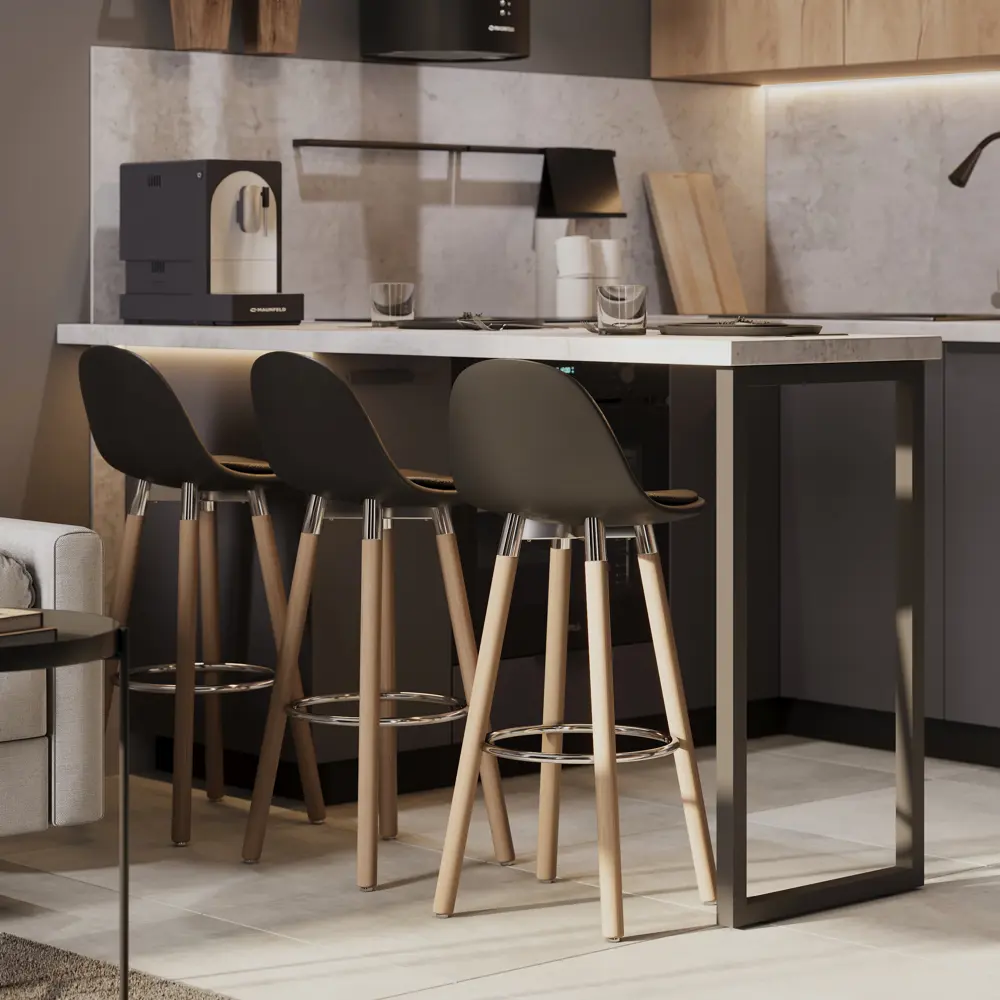Фасад кухонного шкафа Верея 29,7x102.1 см KONSENSA ЛДСП цвет дуб гудзон золотой 89435682 STLM-2018989 - Вид №11