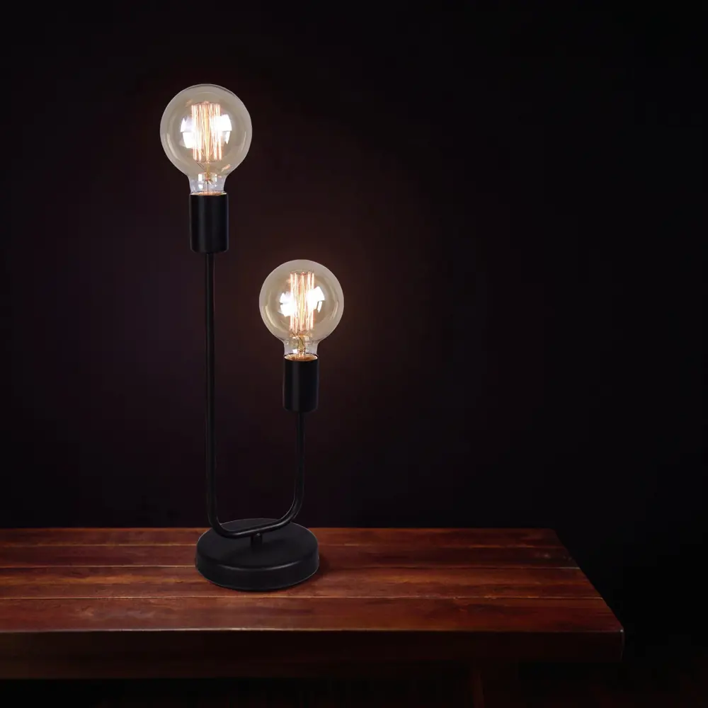 Настольная лампа декоративная Россвет Гольфстрим цвет черный STLM-2167231 - Вид №9