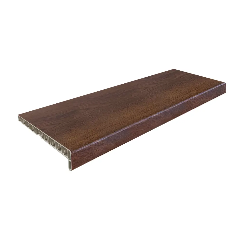 Подоконник ПВХ 1500x200 мм цвет орех FINEBER STLM-2098092 - Вид №1