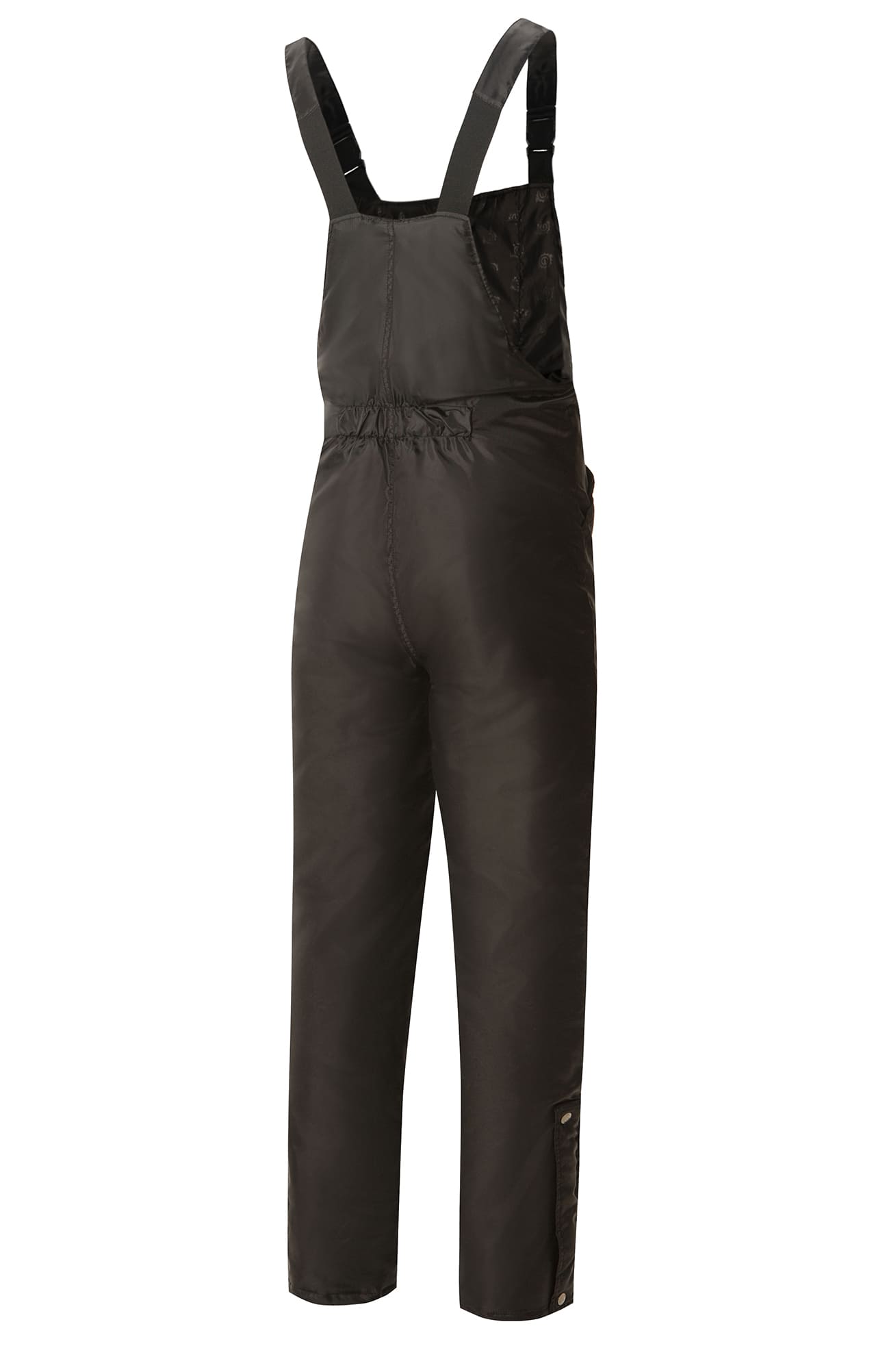 65025 Полукомбинезон зимний влагозащитный черный  Зимняя спецодежда  размер 60-62/170-176  - Вид №1