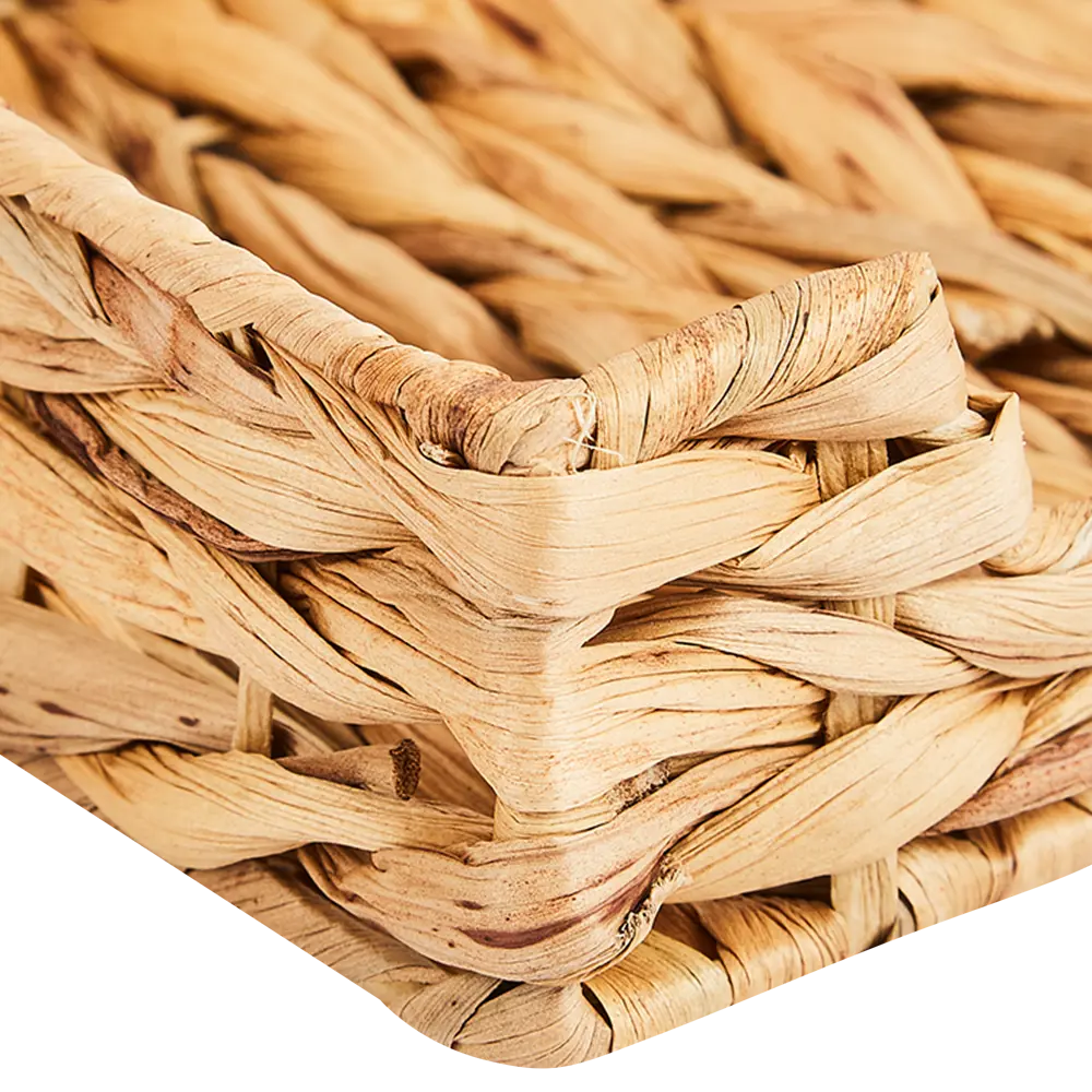 SPACEO Корзина из водяного гиацинта для элегантного хранения мелочей 89344354 Kub STLM-1074128 - Вид №6