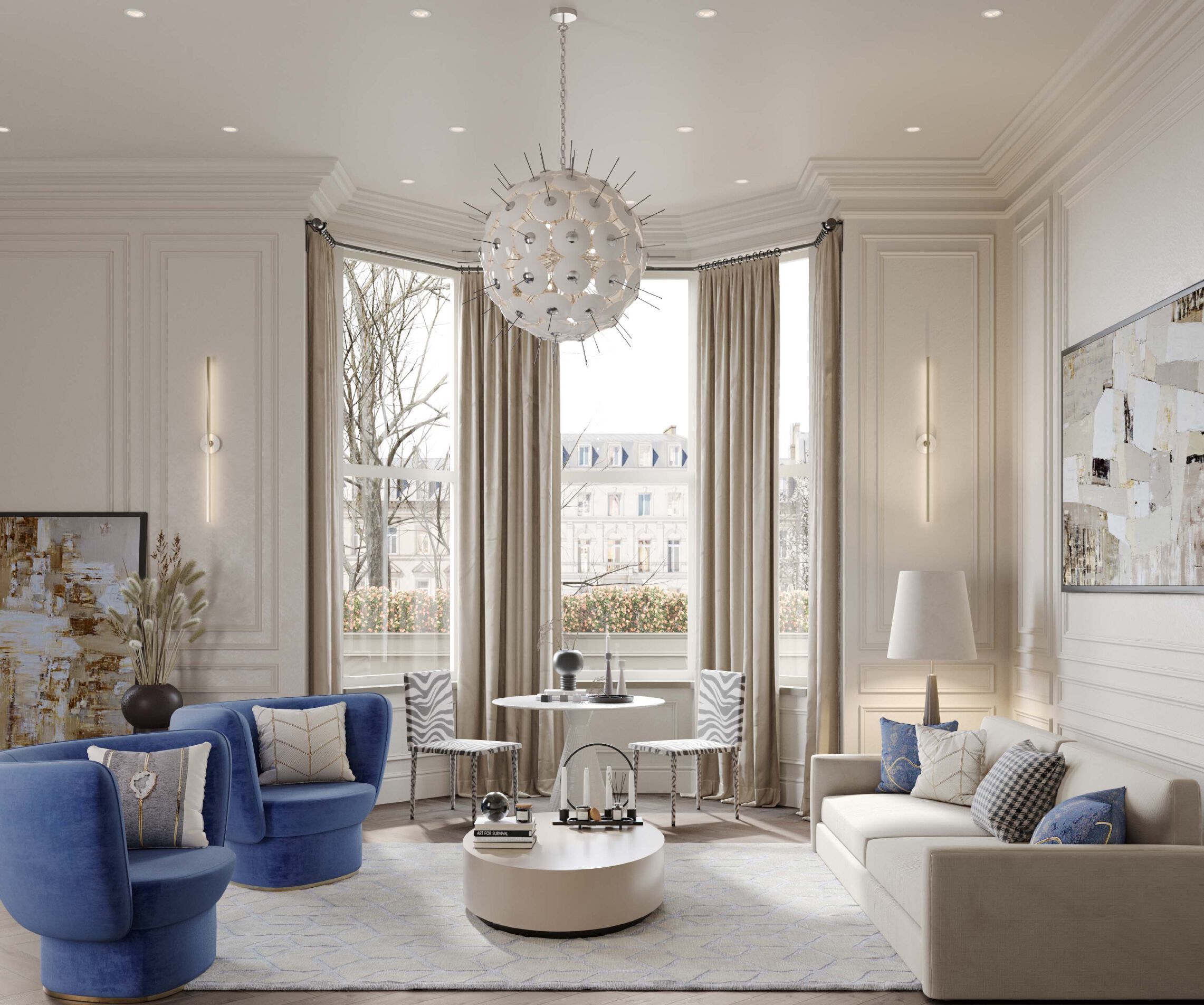 Прямоугольный ковер ручной работы Tapis Rouge Симфония ARCH-00049659 - Вид №1