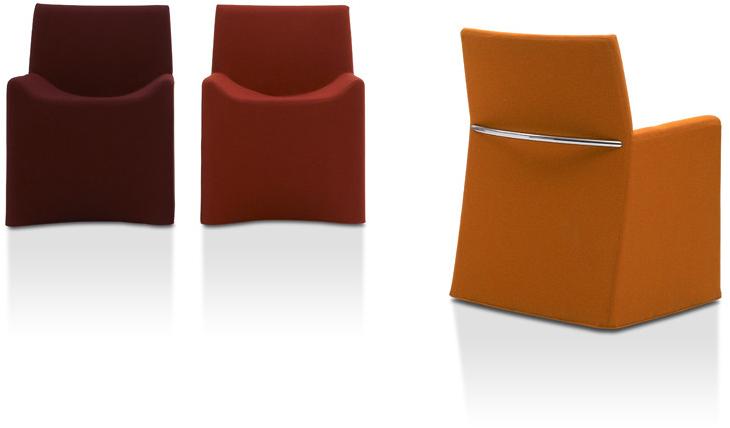 Porro Стул из мягкой ткани sun-id-1474160 - Вид №5