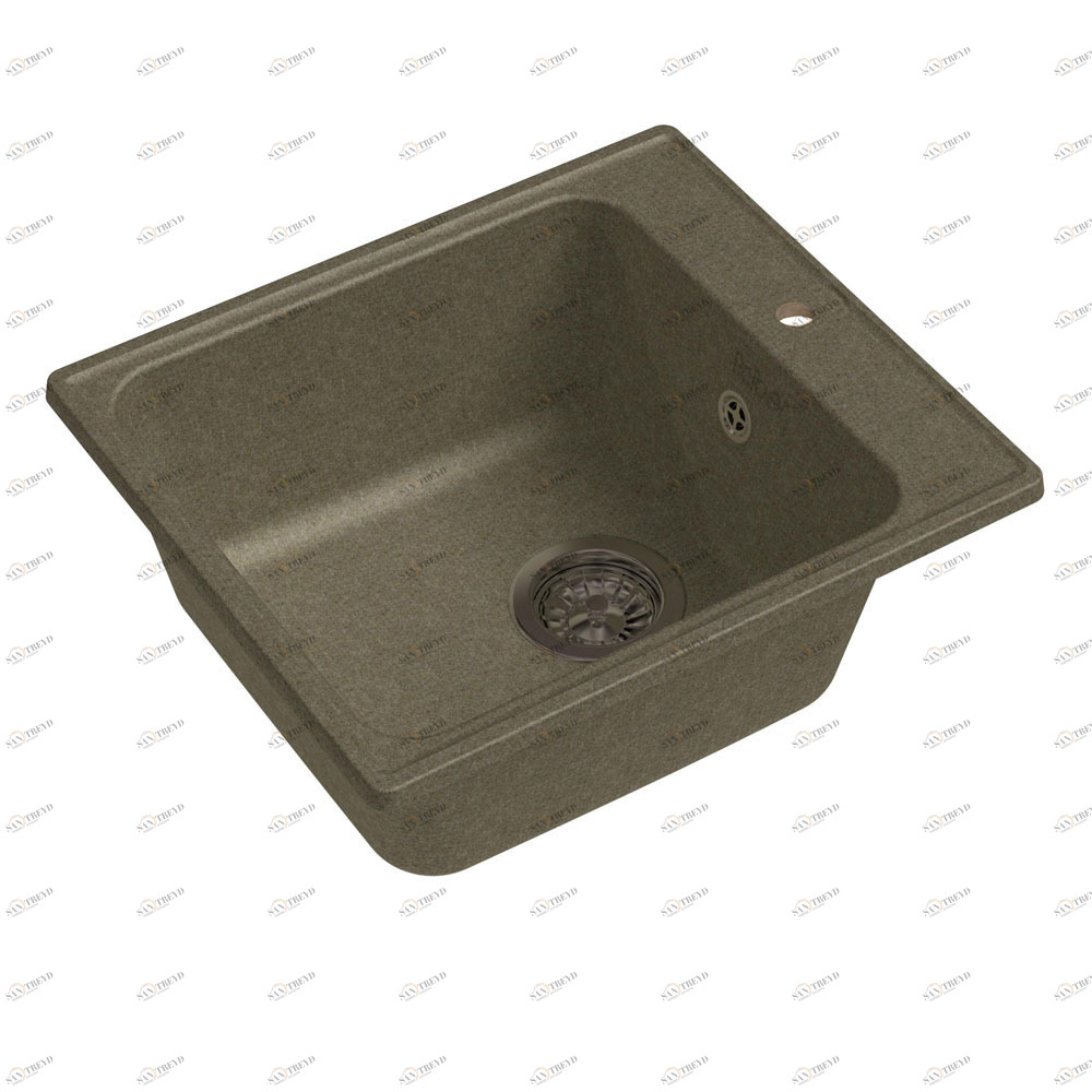 RQ21 топаз Мойка кухонная прямоугольная Raiber 