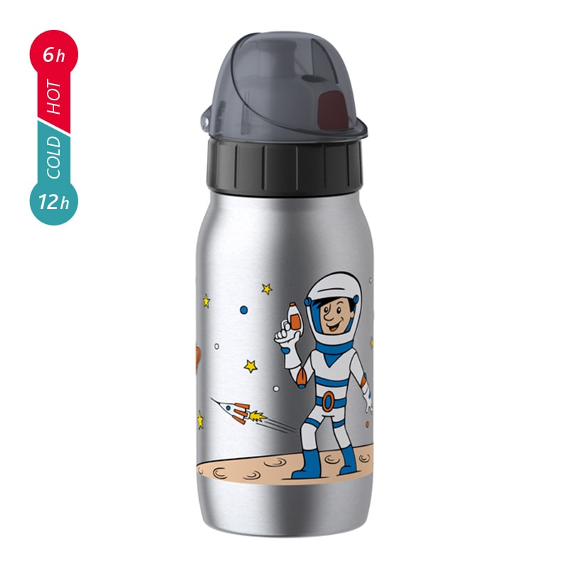 Термофляжка детская серая 0,35 л Iso2Go "Астронавт" EMSA ДИЗАЙНЕРСКИЕ 00-3951785 Серый  - Вид №5