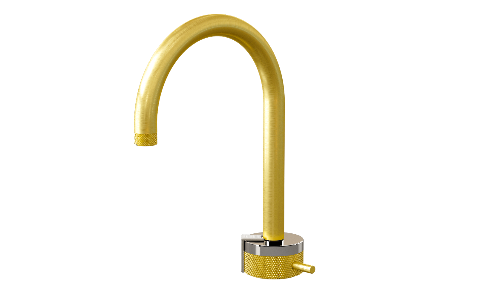 E-11502-R1PN-L2SN-BB Однорычажный прогрессивный смеситель для раковины - излив 16см GRAFF MOD+