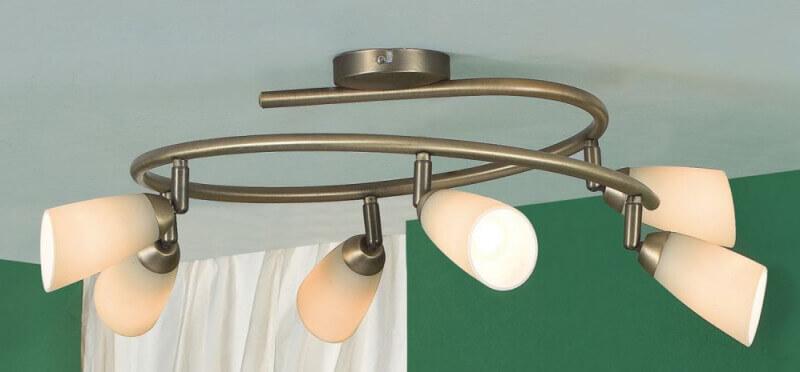 Спот потолочный бежевый Citilux "Белла" CL501163 CITILUX БЕЛЛА БРОНЗА 00-3891025 Бежевый  - Вид №1