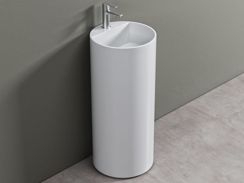 Круглая отдельно стоящая раковина Corian® Acquapazza Элементы Corian® ARCH-00050450