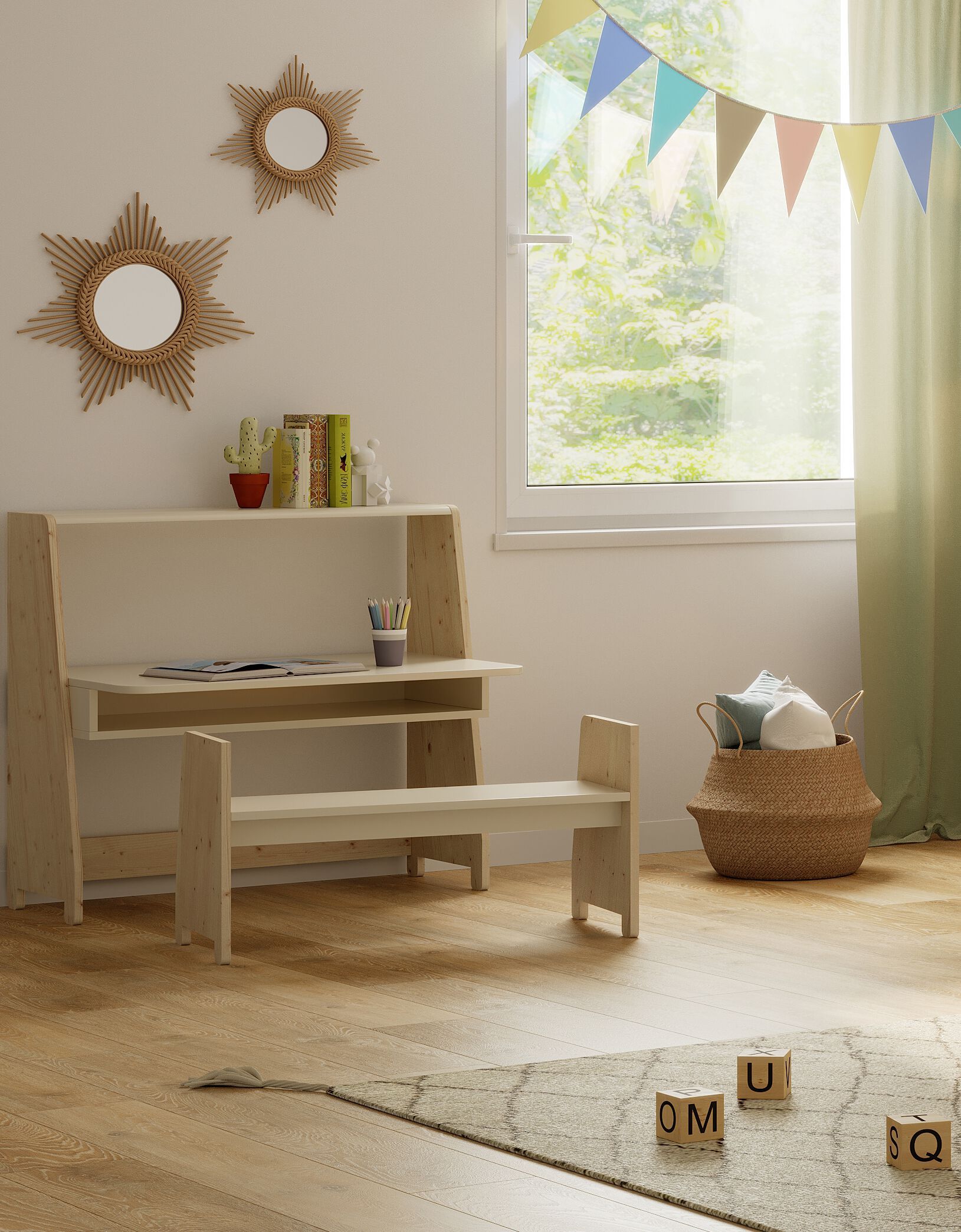 Стол из МДФ Mathy by Bols ASYMETRY ARCH-00066241 - Вид №2